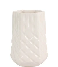 VIETRI Tessere Hexagonal Bud Vase