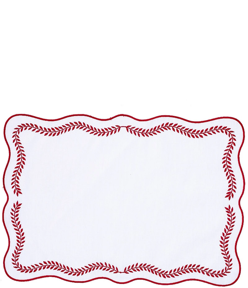 VIETRI Tessuti Collection Rectangular Placemats, Set of 4
