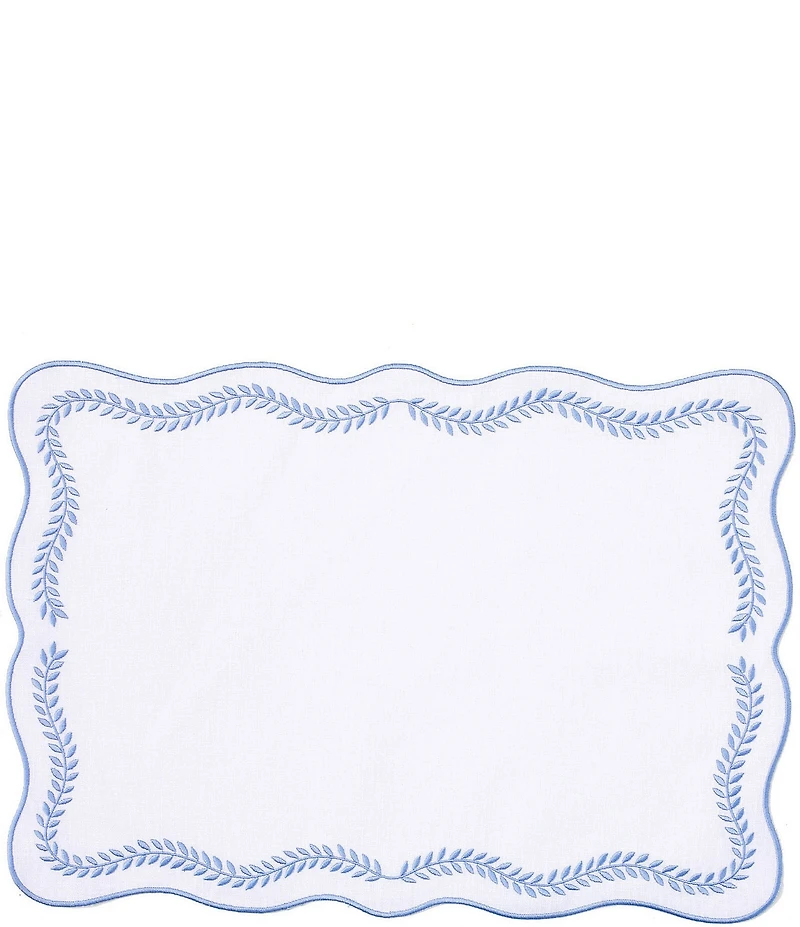 VIETRI Tessuti Collection Rectangular Placemats, Set of 4