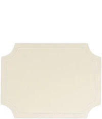 VIETRI Tessuti Rectangular Placemats with White Stitching, Set of 4