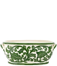 VIETRI Verde Garden Oval Planter