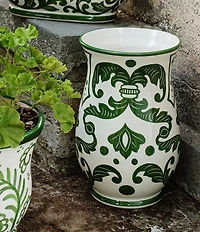 VIETRI Verde Garden Umbrella Stand