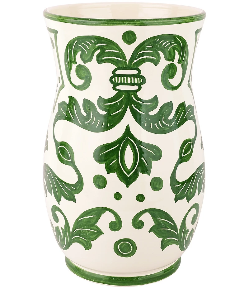 VIETRI Verde Garden Umbrella Stand