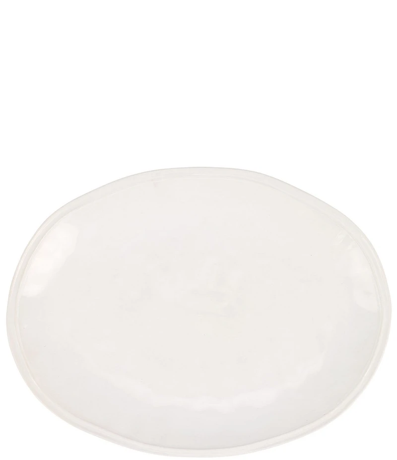 VIETRI viva by VIETRI Aria White Oval Platter