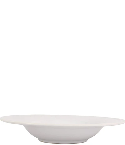 VIETRI Viva by VIETRI Aria White Shallow Bowl