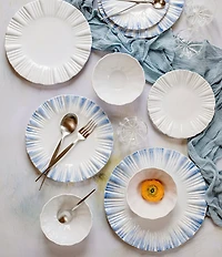 VIETRI Viva by VIETRI Bari White Small Round Platter