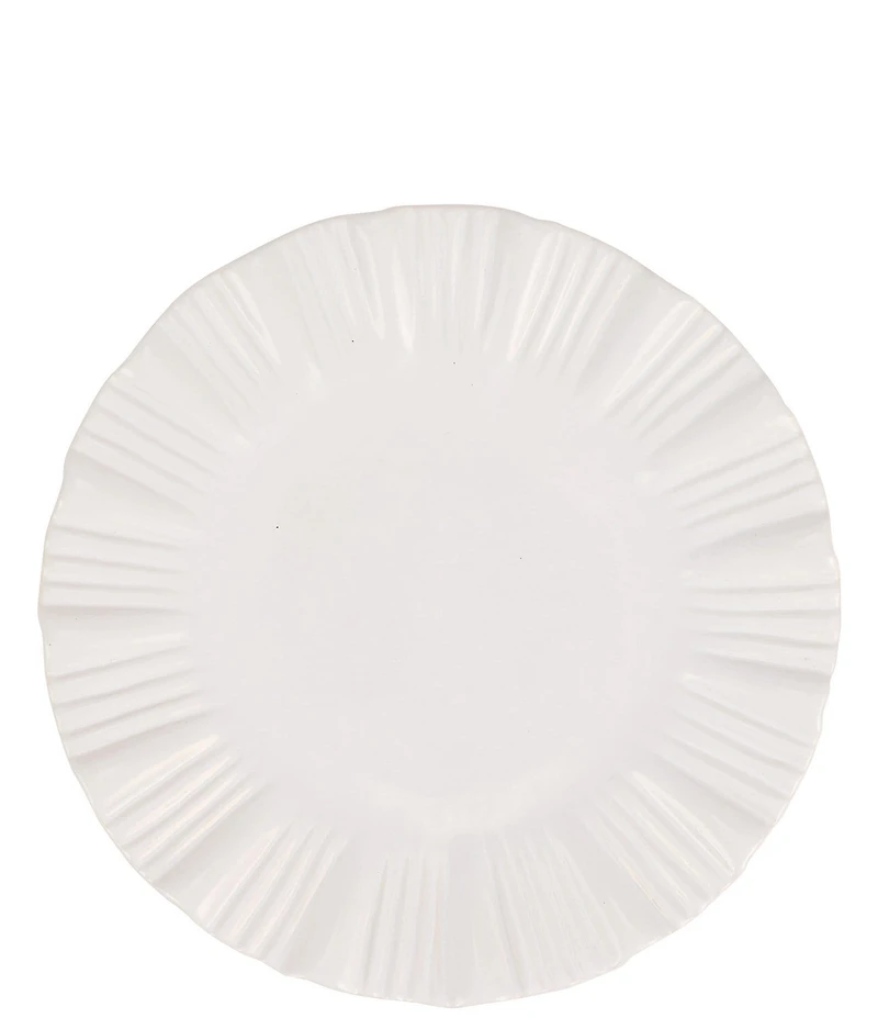 VIETRI Viva by VIETRI Bari White Small Round Platter