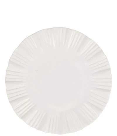 VIETRI Viva by VIETRI Bari White Small Round Platter