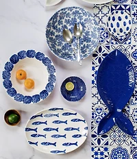 VIETRI Viva by VIETRI Santorini Large Figural Fish Platter
