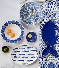VIETRI Viva by VIETRI Santorini Rimmed Serving Bowl