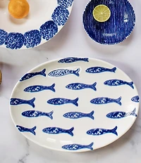 VIETRI Viva by VIETRI Santorini Rimmed Serving Bowl