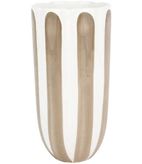 VIETRI Viva Garden Tulip Tall Cachepot