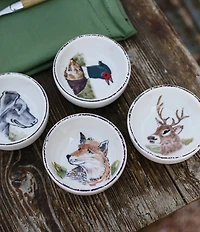 VIETRI Wildlife Assorted Condiment Bowls, Set of 8