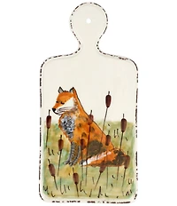 VIETRI Wildlife Fox Small Cheese Board