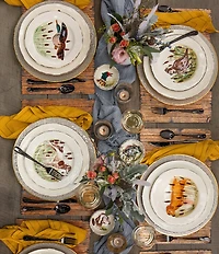 VIETRI Festive Fall Collection Wildlife Mallard Salad Plate