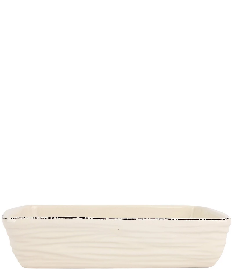 VIETRI Wildlife Pheasant Rectangular Baker
