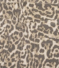Vigoss High Rise Cheetah Print Cutoff Shorts