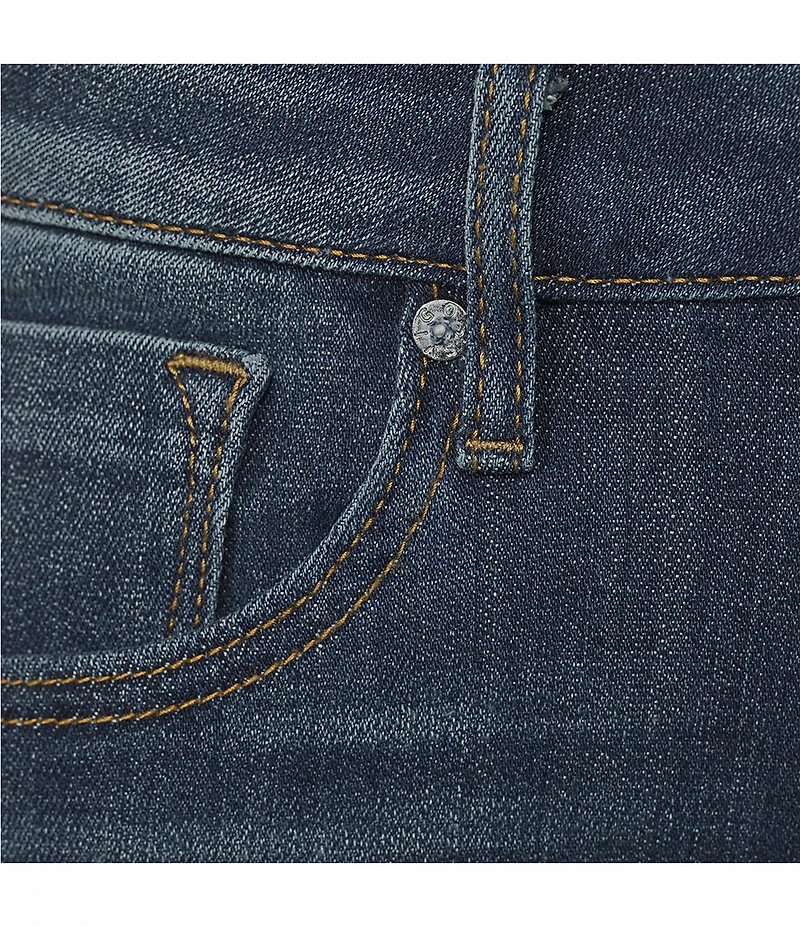 Vigoss Mid Rise Whiskered Bootcut Jeans