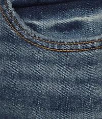 Vigoss Marley Mid Rise Skinny Fit Straight Leg Jeans