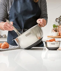 Viking 10-Piece Stainless Steel Mixing Bowl Set with Lids