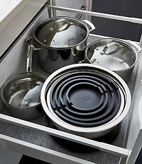 Viking 10-Piece Stainless Steel Mixing Bowl Set with Lids
