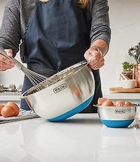 Viking 10-Piece Stainless Steel Mixing Bowl Set with Lids