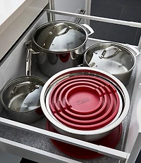 Viking 10-Piece Stainless Steel Mixing Bowl Set with Lids