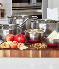 Viking 10-Piece Stainless Steel Mixing Bowl Set with Lids