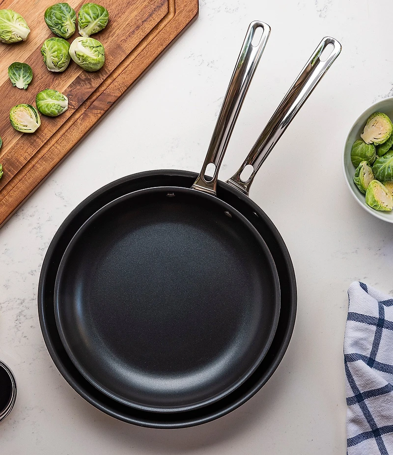 Viking 2-Piece Blue Carbon Steel Fry Pan Set