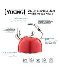 Viking 2.6-Quart Stainless Steel Tea Kettle
