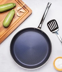 Viking 3-Ply Hybrid Plus 12#double; Nonstick Fry Pan