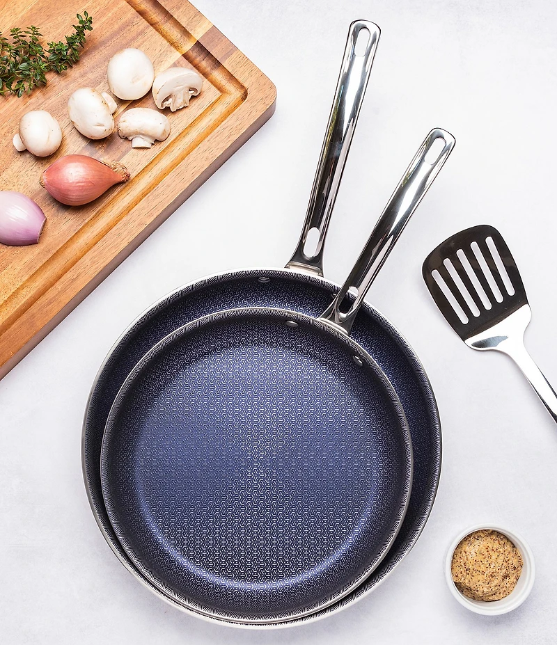 Viking 3-Ply Hybrid Plus 2 Pc Nonstick Fry Pan Set, 9.5-inch & 11-inch