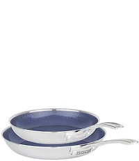 Viking 3-Ply Hybrid Plus Ceramic Collection 2-Piece Nonstick Fry Pan Set, 9.5-in and 11-in