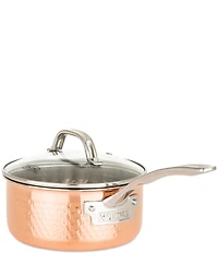 Viking 3-Ply Stainless Steel Copper Clad Hammered, 10 Piece Cookware Set