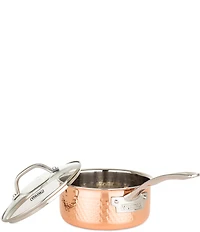 Viking 3-Ply Stainless Steel Copper Clad Hammered, 10 Piece Cookware Set