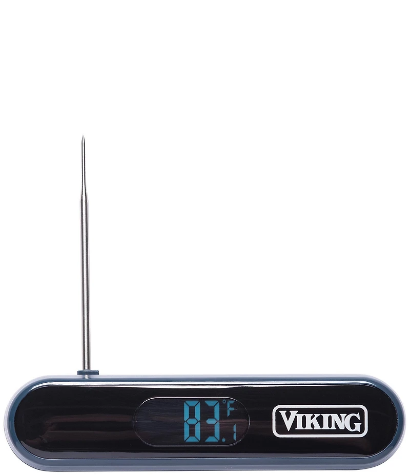 Viking 3-Ply Stainless Steel Roaster with Rack and Bonus Digital Thermometer