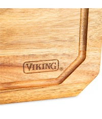 Viking Acacia Wood Carving Board with Juice Groove