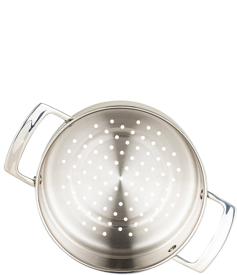 Viking Contemporary 4-Ply Copper Clad 9-Piece Cookware Set with Metal Lids