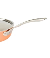 Viking Contemporary 4-Ply Copper Clad 9-Piece Cookware Set with Metal Lids