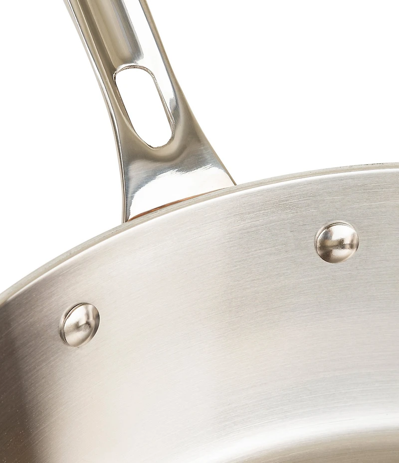 Viking Contemporary 4-Ply Copper Clad 9-Piece Cookware Set with Metal Lids