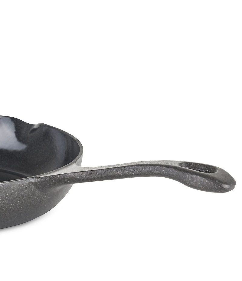 Viking Enamel Coated Cast Iron 10.5#double; Chef's Pan with Spouts