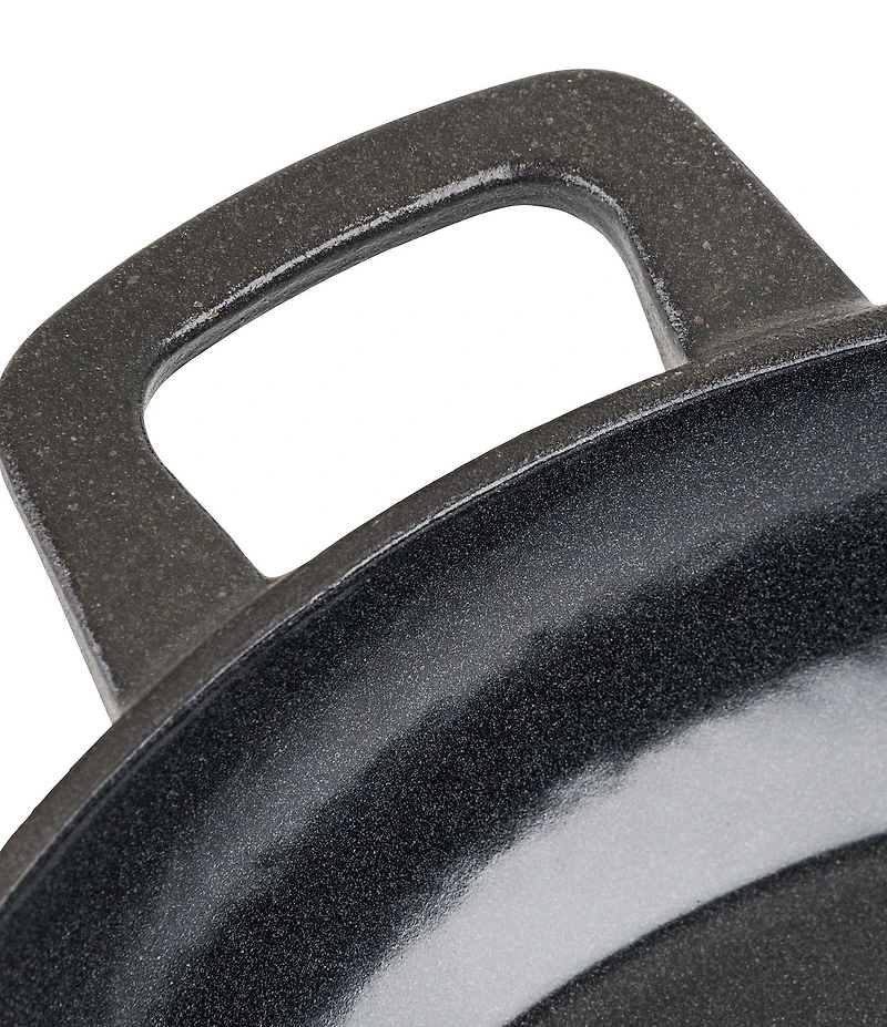 Viking Enamel Coated Cast Iron 10.5#double; Chef's Pan with Spouts
