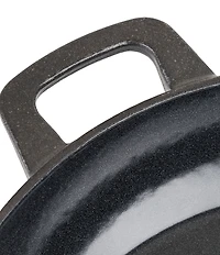 Viking Enamel Coated Cast Iron 10.5#double; Chef's Pan with Spouts