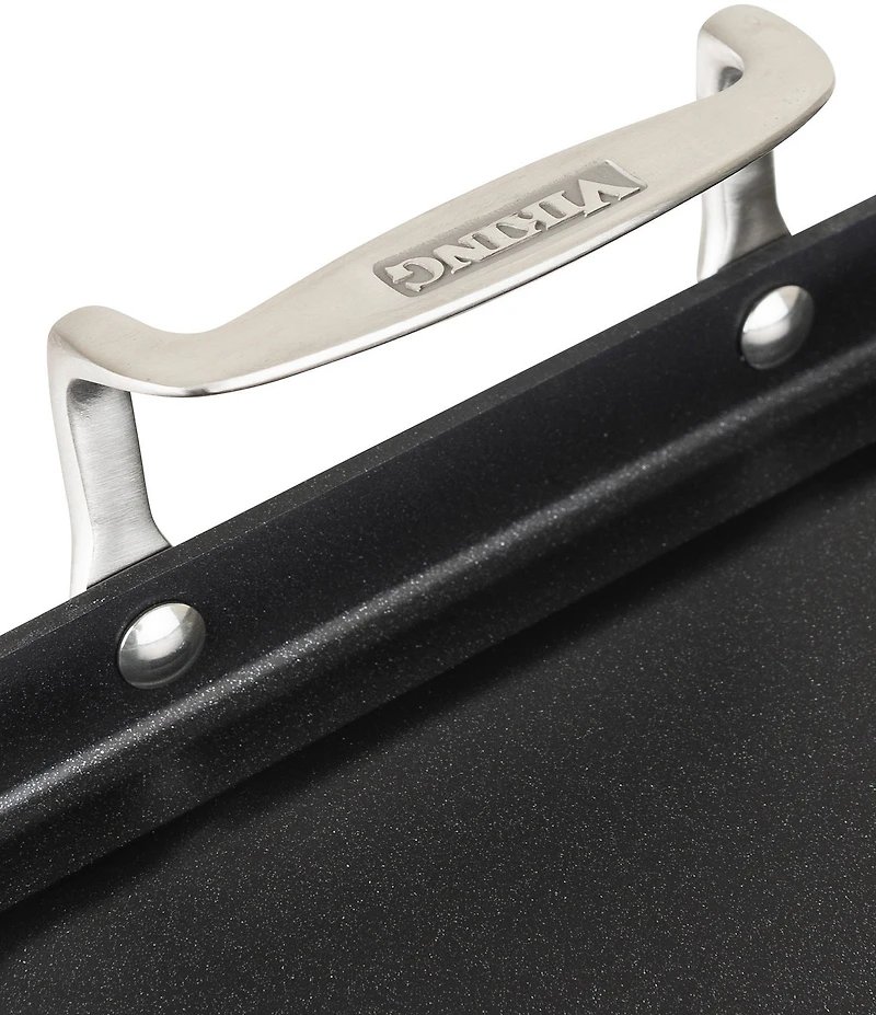Viking Hard Anodized Non-stick 18#double; Double Burner Griddle