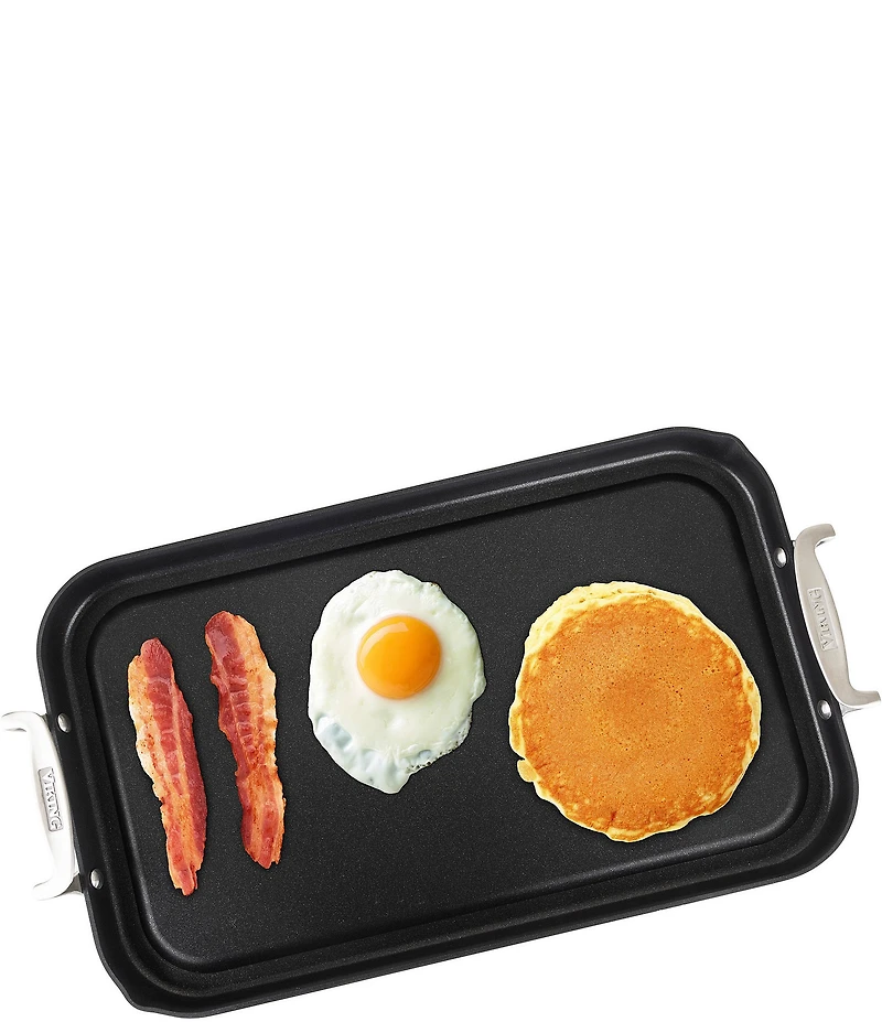 Viking Hard Anodized Non-stick 18#double; Double Burner Griddle