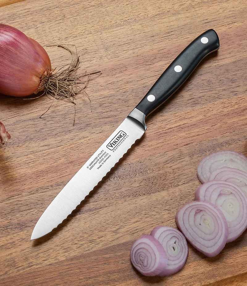 Viking Professional Serrated Utility Knife, 5#double;