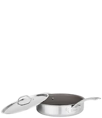 Viking PureGlide Pro Collection 3-Ply Nonstick 4.5 Qt. Saute Pan with Helper Handle and Lid