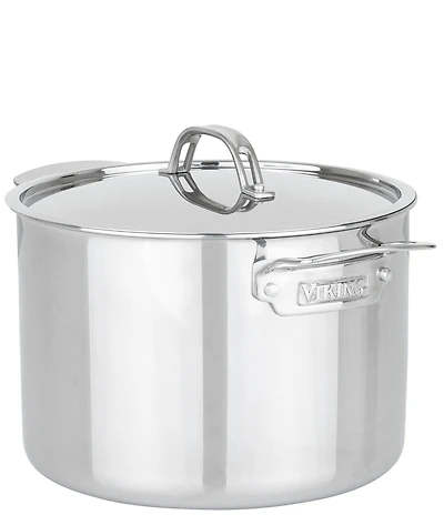 Viking PureGlide Pro Collection 3-Ply Nonstick 8-Qt. Stock Pot with Lid