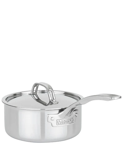 Viking PureGlide Pro Collection 3-Ply Nonstick Stainless Steel Sauce Pan with Lid