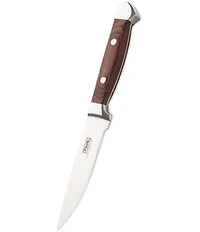 Viking Steakhouse Pakka Wood 6-Piece Black Steak Knife Set with Commemorative Box